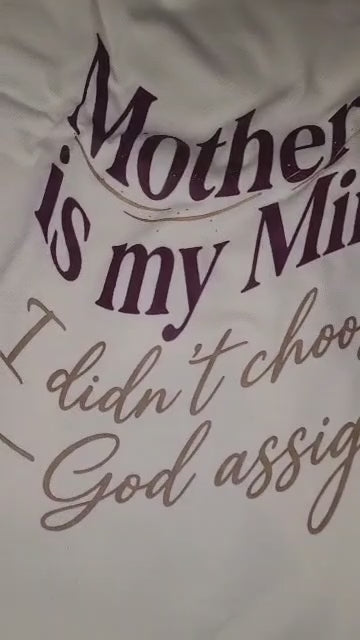 Motherhood Is My Ministry Long Sleeve Shirt | Christian Mom Gift | Sister Style