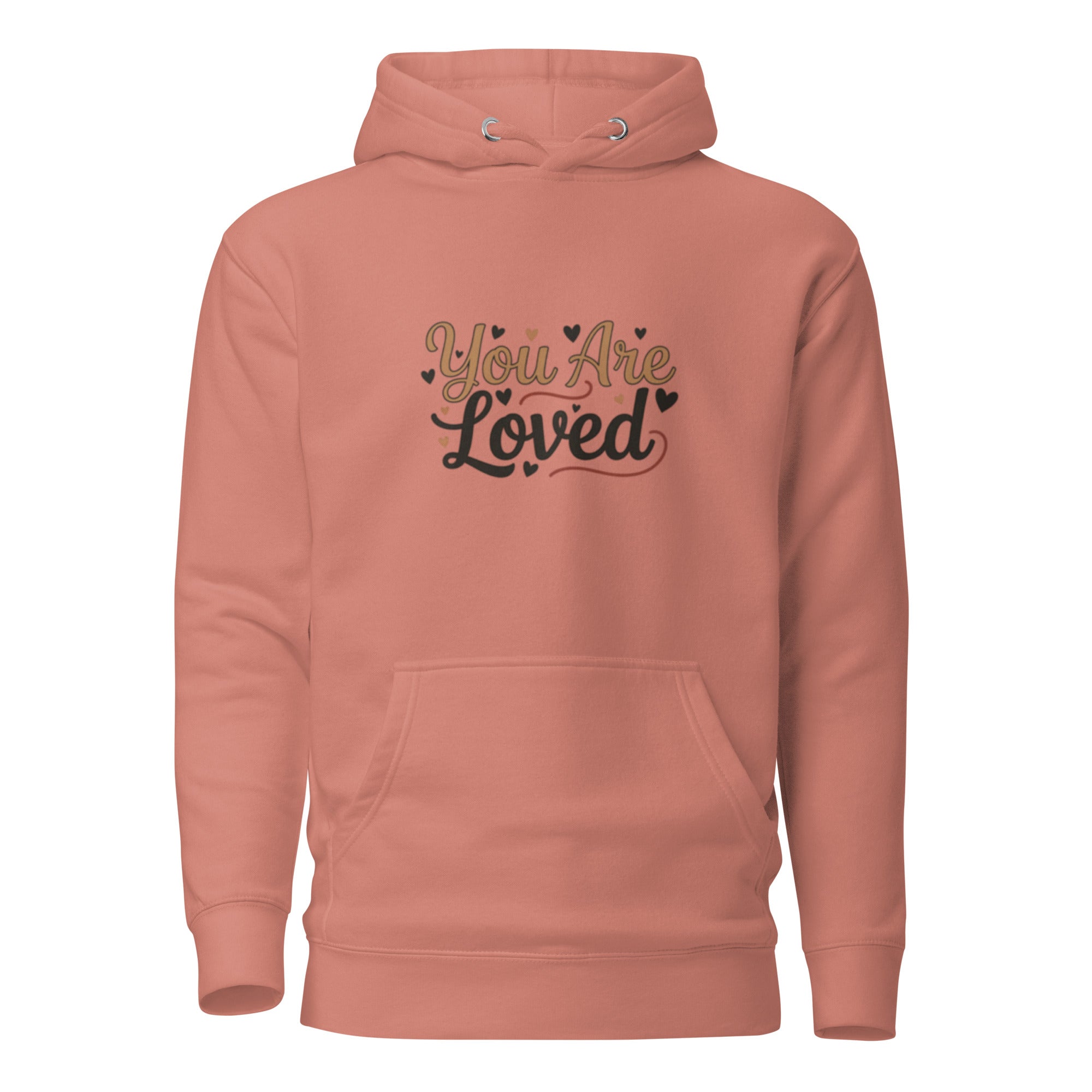 You Are Loved Hoodie – Christian Faith Streetwear – Sister Style African Heritage