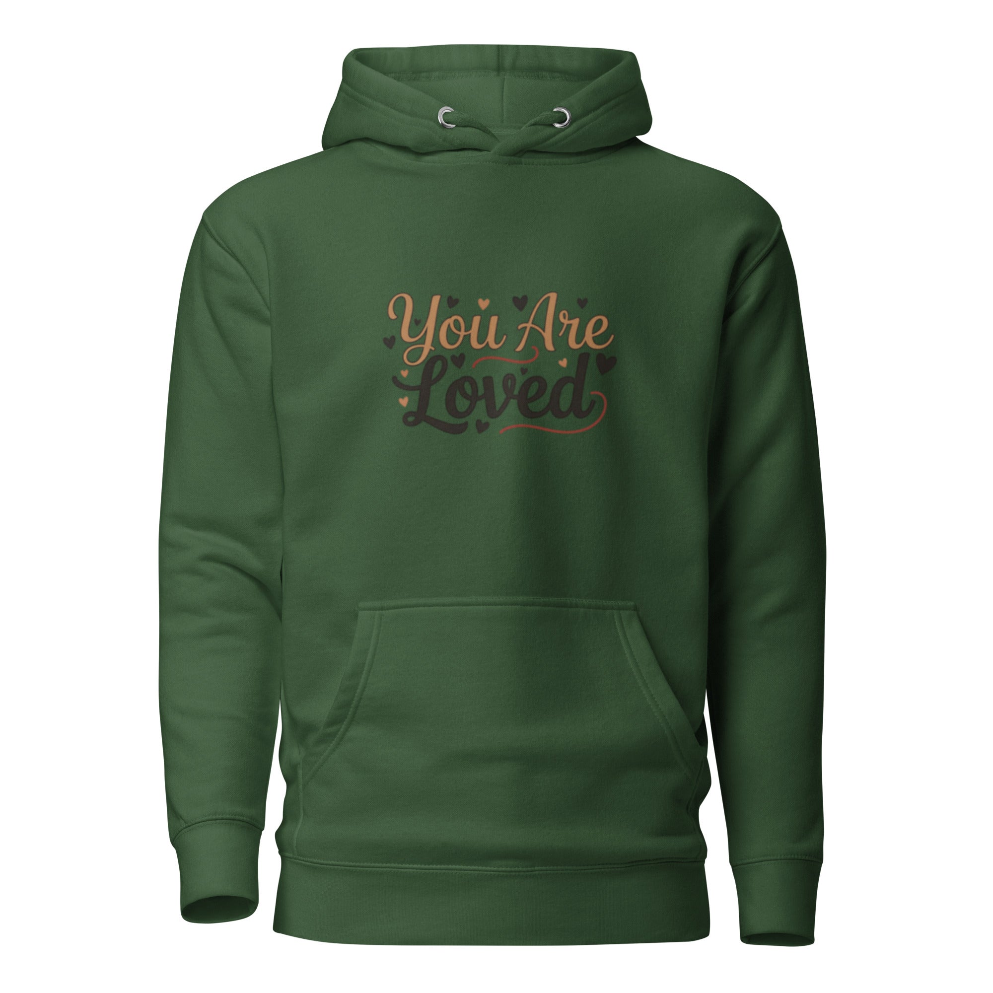 You Are Loved Hoodie – Christian Faith Streetwear – Sister Style African Heritage