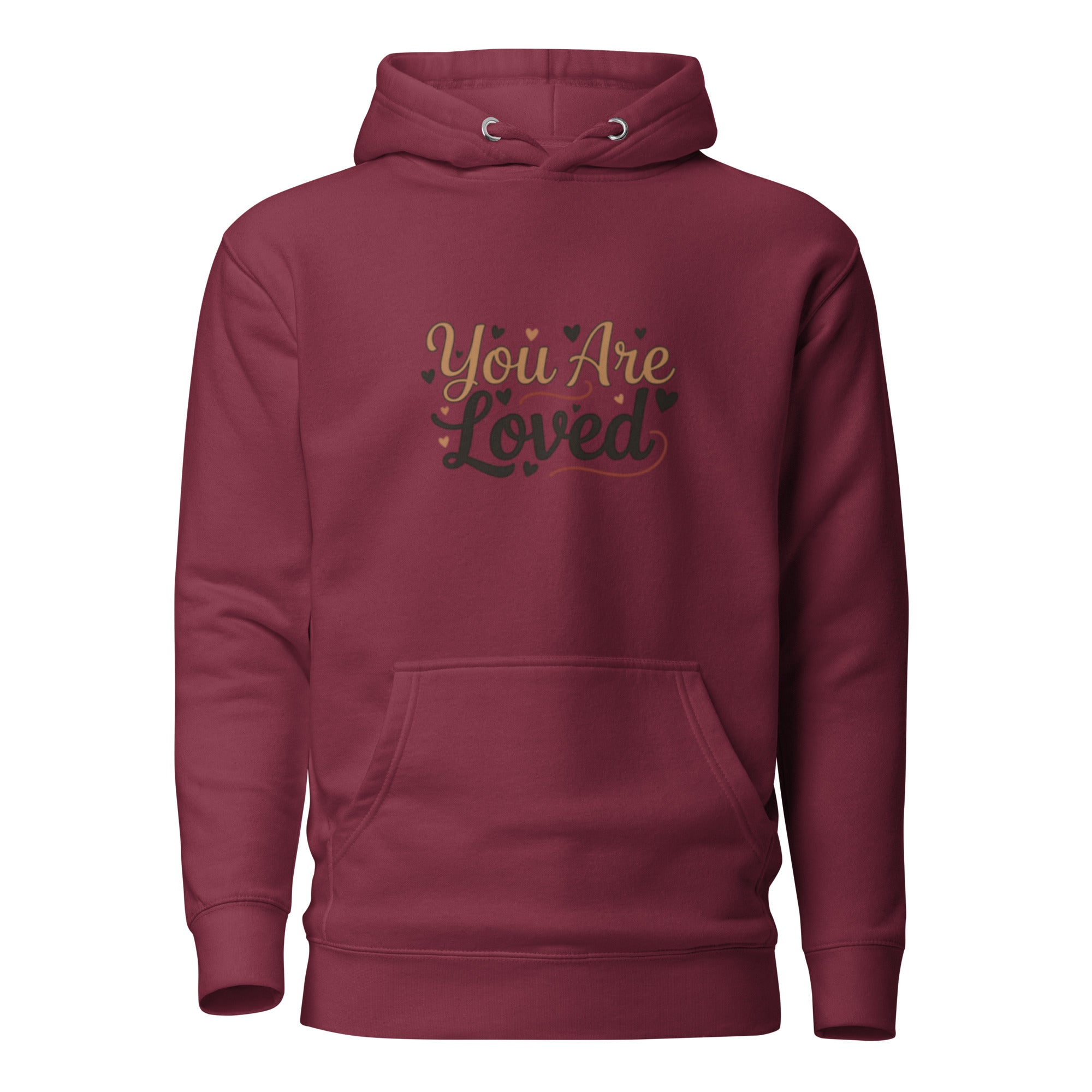 You Are Loved Hoodie – Christian Faith Streetwear – Sister Style African Heritage