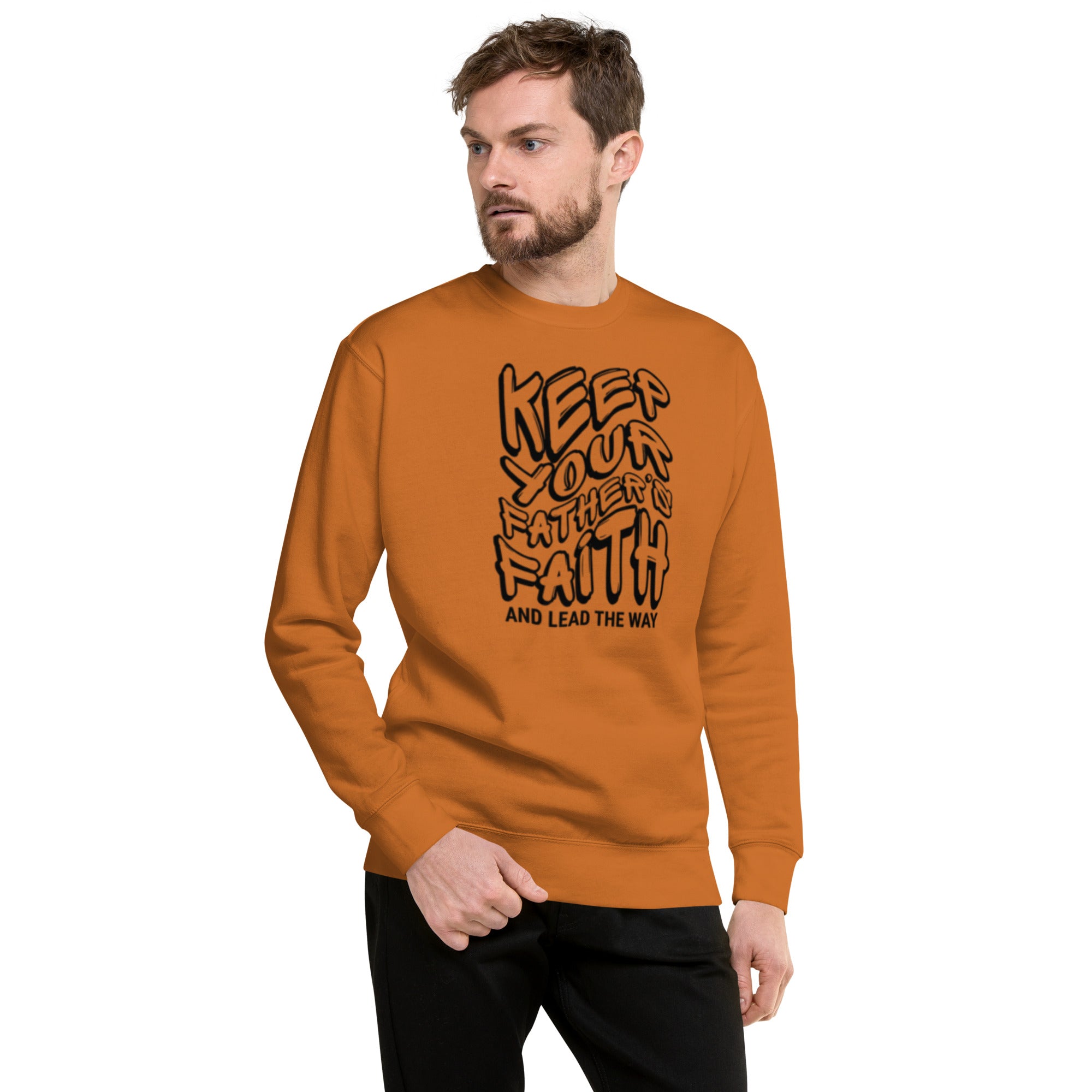 Keep Your Father's Faith Sweatshirt – Christian Faith Streetwear – Sister Style African Heritage