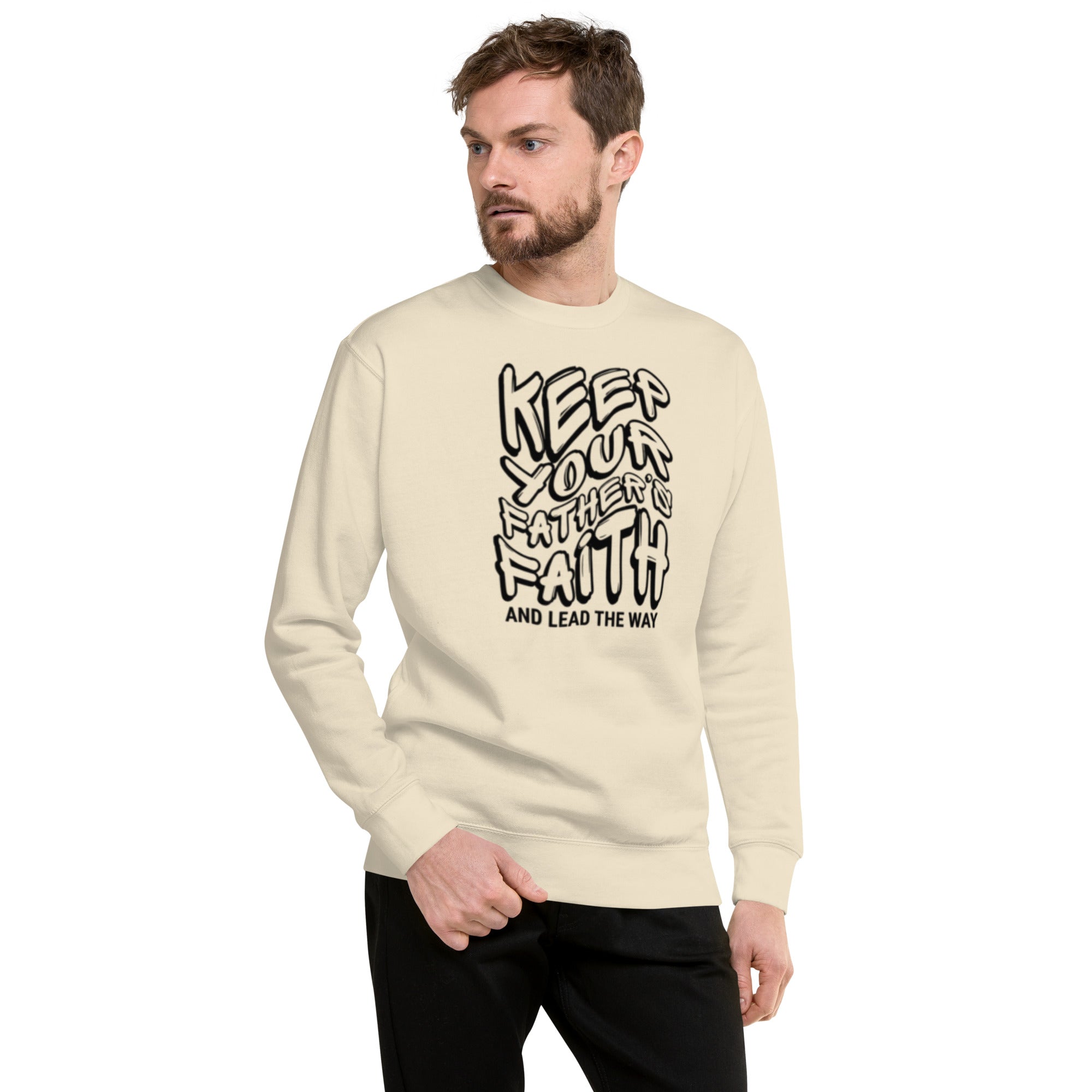 Keep Your Father's Faith Sweatshirt – Christian Faith Streetwear – Sister Style African Heritage