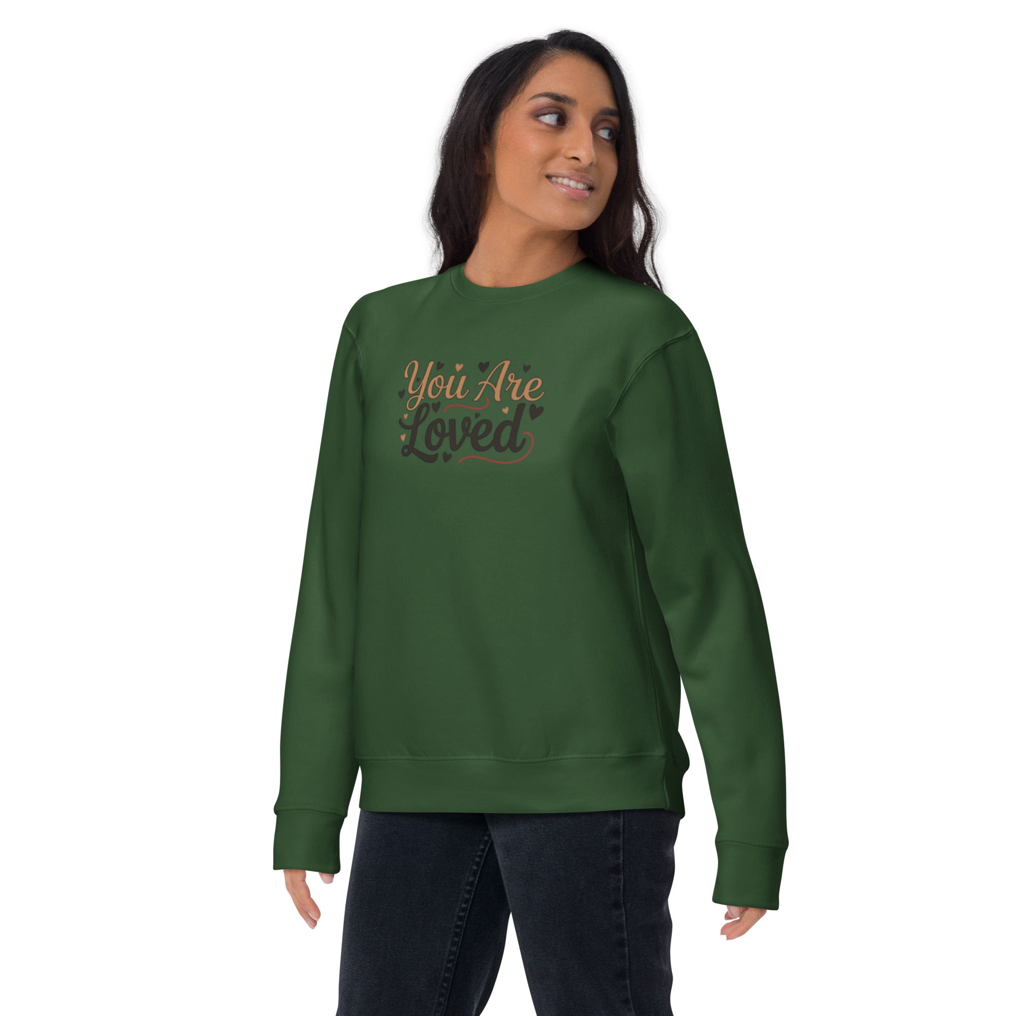 You Are Loved Sweatshirt – Christian Faith Accessory – Sister Style African Heritage