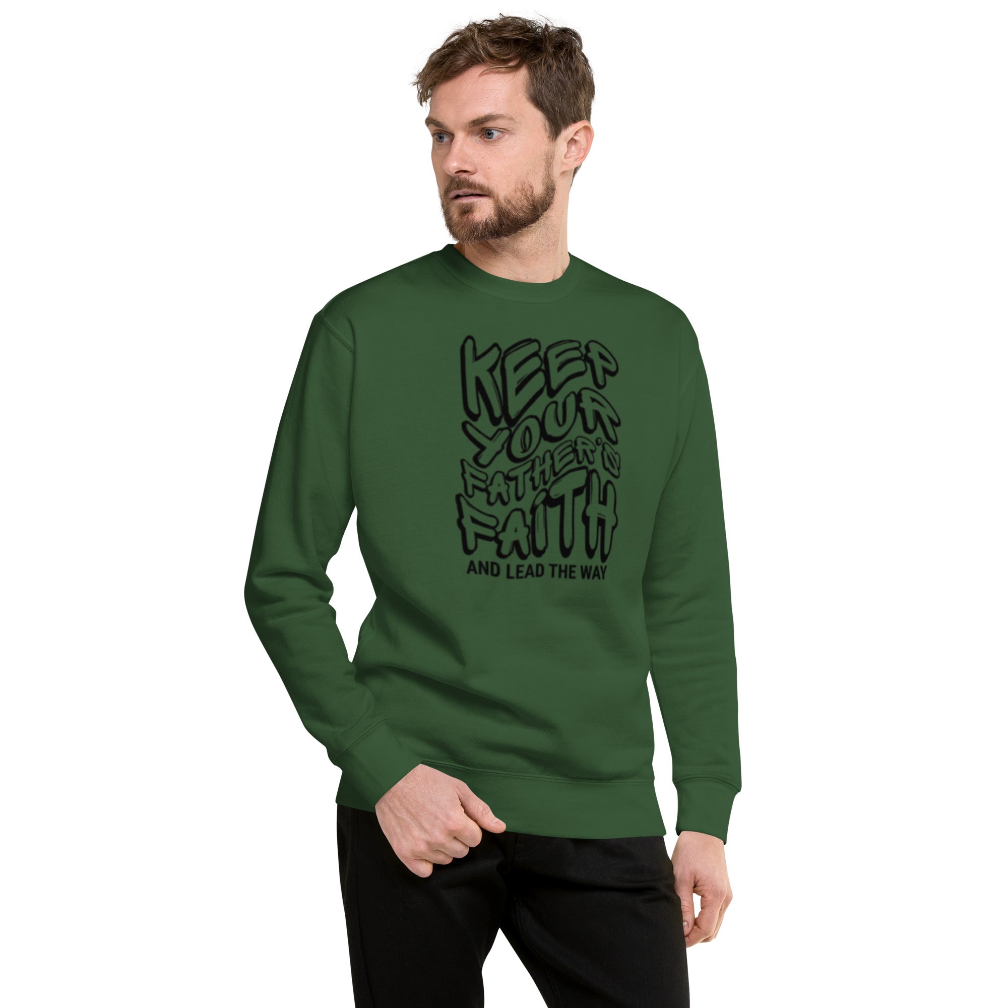 Keep Your Father's Faith Sweatshirt – Christian Faith Streetwear – Sister Style African Heritage