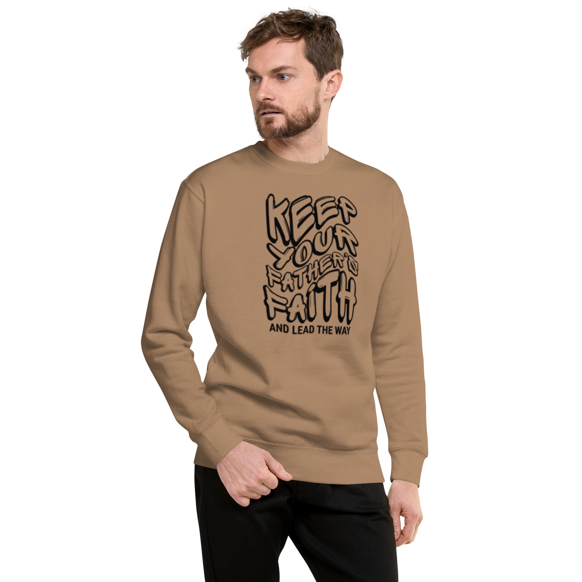Keep Your Father's Faith Sweatshirt – Christian Faith Streetwear – Sister Style African Heritage