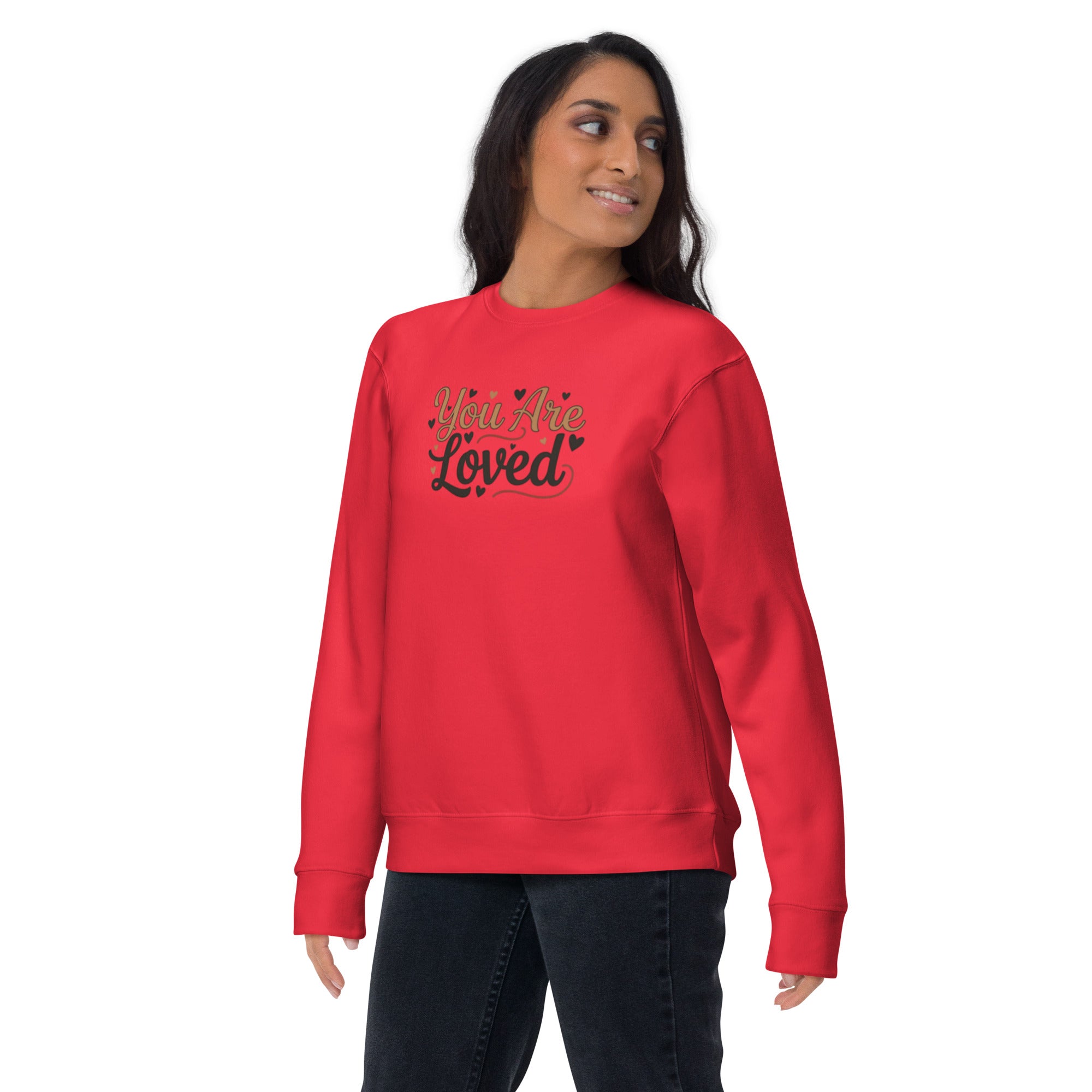 You Are Loved Sweatshirt – Christian Faith Accessory – Sister Style African Heritage