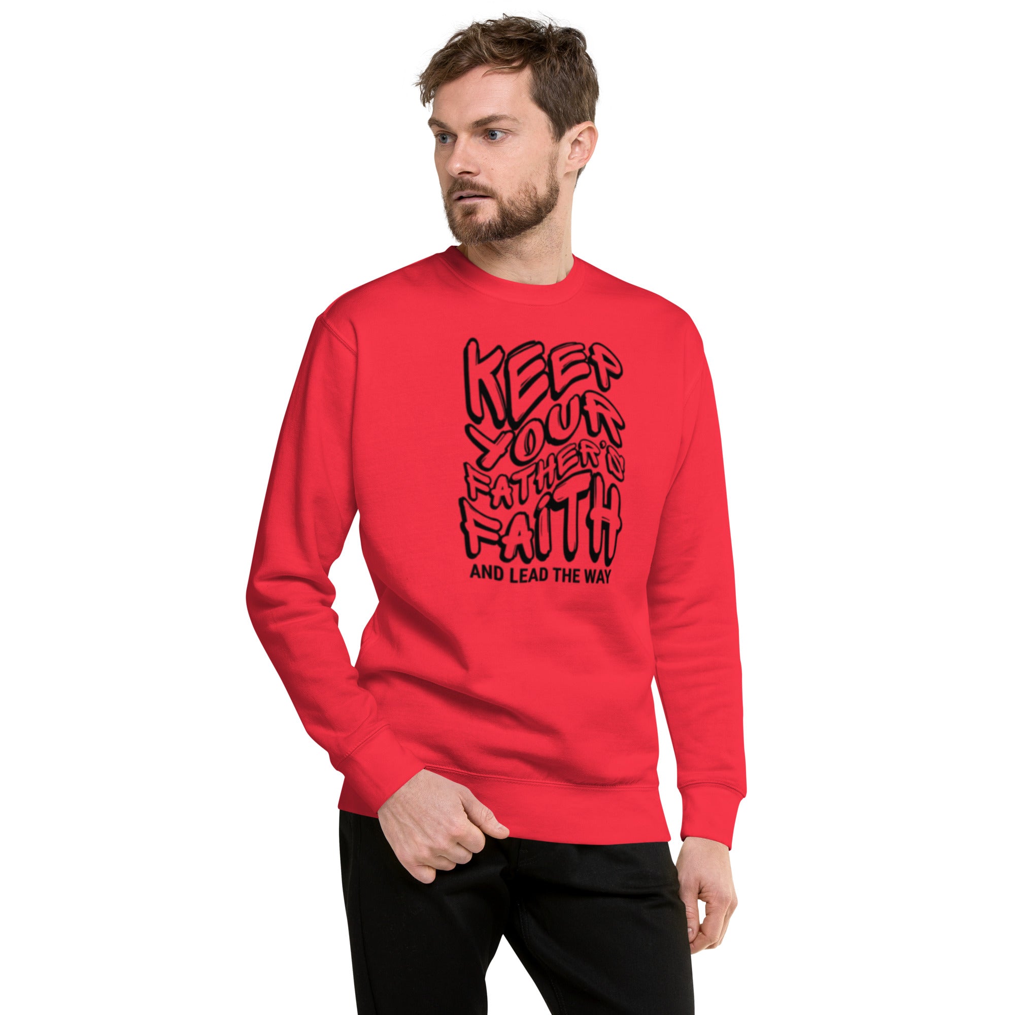 Keep Your Father's Faith Sweatshirt – Christian Faith Streetwear – Sister Style African Heritage