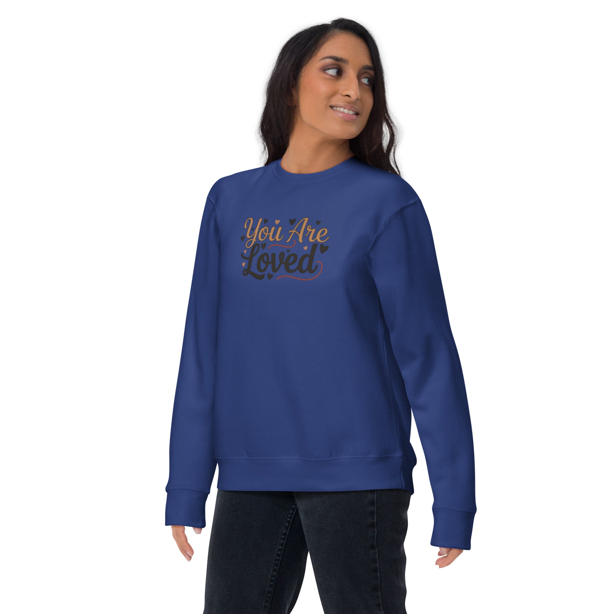 You Are Loved Sweatshirt – Christian Faith Accessory – Sister Style African Heritage