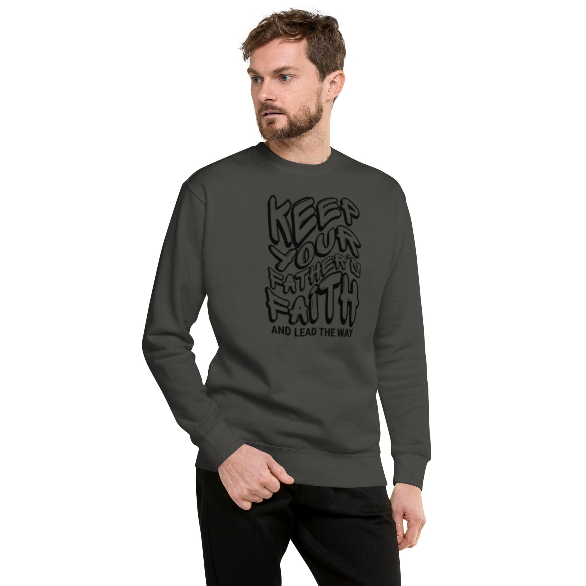 Keep Your Father's Faith Sweatshirt – Christian Faith Streetwear – Sister Style African Heritage