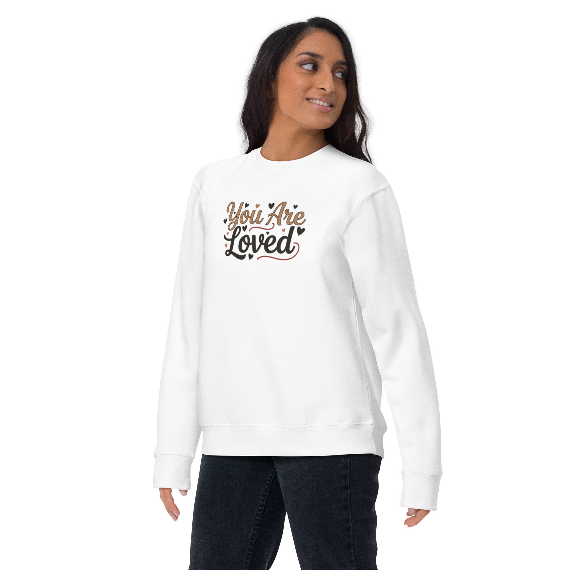 You Are Loved Sweatshirt – Christian Faith Accessory – Sister Style African Heritage