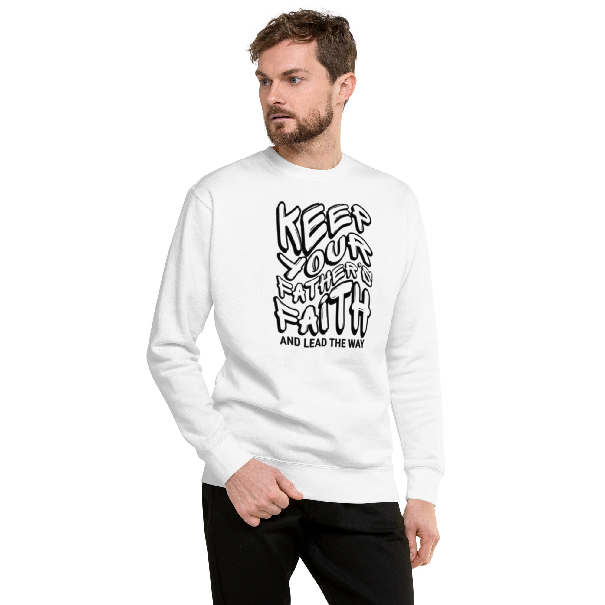 Keep Your Father's Faith Sweatshirt – Christian Faith Streetwear – Sister Style African Heritage