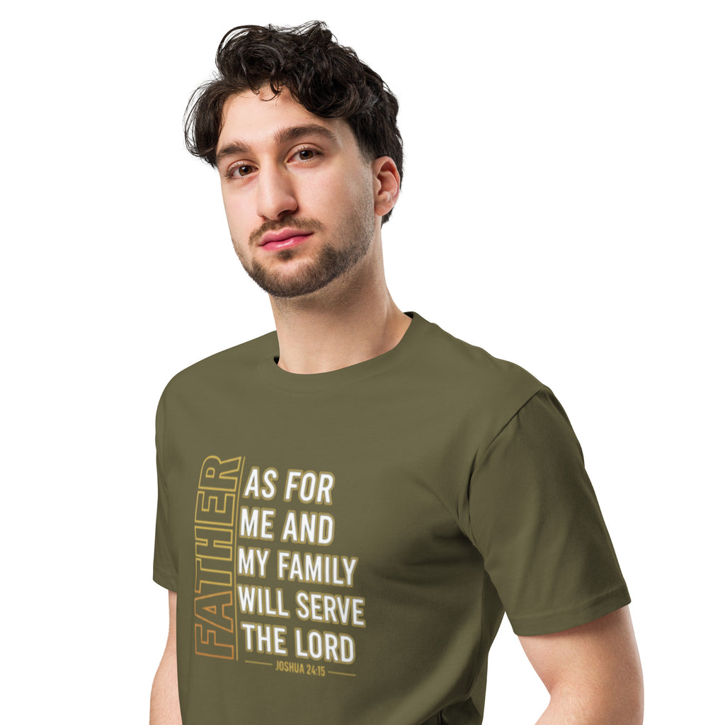 As for me and my family will serve the Lord Tee-Sister Style Faith T-Shirt