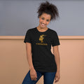 Chihera Heritage Tee black front — Zimbabwean totem faith streetwear Sister Style